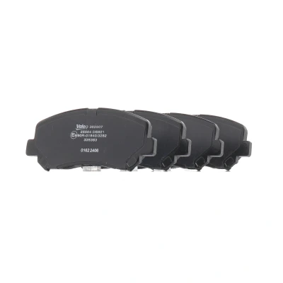 Image of 7T432001AA, 7T4Z2001A, BT432001AB, BT4Z2001A, BT4Z2001B Brake pad set VALEO 302149 FIRST Front Axle excl. wear warning contact with anti squeak plate