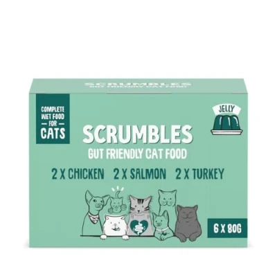 Image of Scrumbles Wet Cat Jelly Classic Selection 6 x 80g