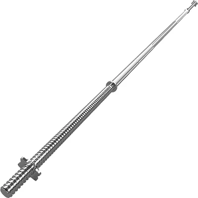 Image of GYM MASTER 1&quot; Diameter Standard Barbell with Spinlock Collars, Choice of Sizes 7ft