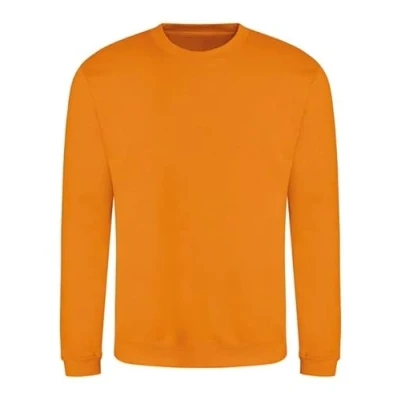 Image of AWDis Just Hoods JH030 Unisex Sweatshirt Pumpkin Pie M