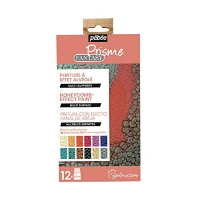 Image of Pebeo 757431 Fantasy PRISME Explorer Set, Assorted, 12X20ML