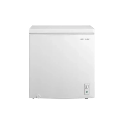 Image of Cookology CCFZ198WH Freestanding Chest Freezer 198 Litre Capacity Suitable for Outbuildings and Garages Refrigeration Modes Easy Temperature Control 4 Star Rating White