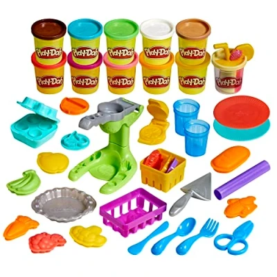 Image of Play Doh F7396 PD Farmers Market Playset Amazon Exclusive