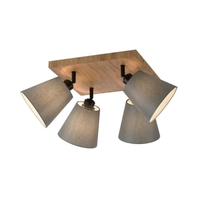 Image of JUST LIGHT. Green Michel downlight, 4 bulb
