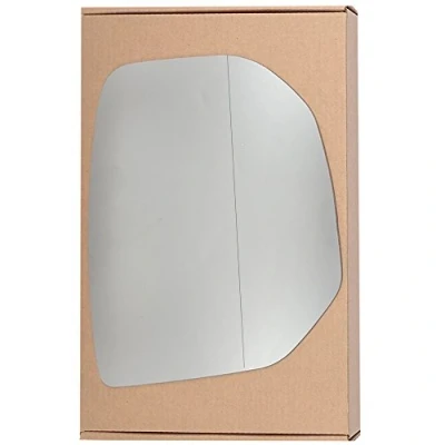 Image of Less4spares Wing Mirror Glass Right Compatible with Citroen Berlingo 2008 2012 STICK ON Driver Off Side Blind Spot
