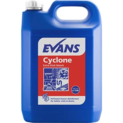 Image of Evans Vanodine Cyclone, Extra Thick Bleach, Pack of 2