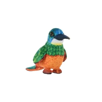 Image of Wild Republic Rainforest Jacamar, Stuffed Animal, 4.5 Inches, Plush Toy, Fill is Spun Recycled Water Bottles, Eco friendly