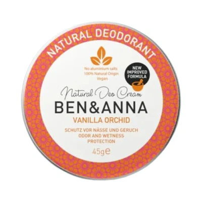 Image of Ben &amp; Anna Natural Deodorant Tin Vanilla Orchid
