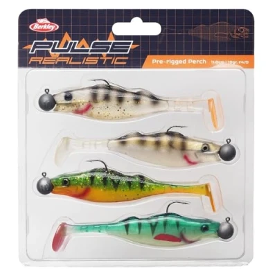 Image of Berkley Pulse Realistic Perch Prerigged 7cm Shad