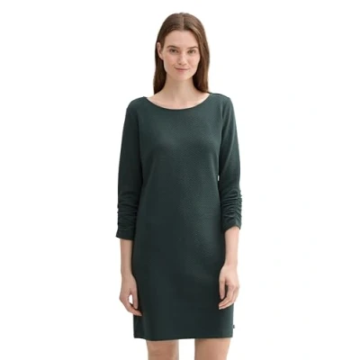 Image of TOM TAILOR Denim Women&#039;s 1038844 Dress, 10362 Dark Gable Green, XL