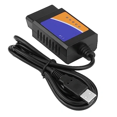 Image of Universal OBD2 Diagnostic Cable Interface Scanner,Keenso USB for Benz B M W Car Connector V1.5