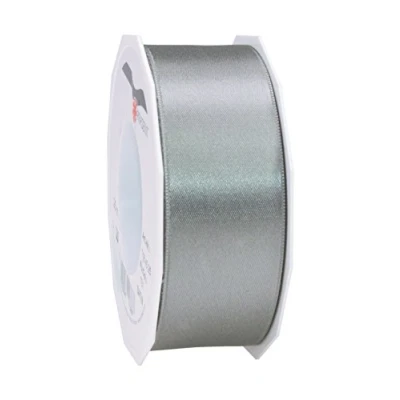 Image of Präsent Satin Ribbon Slate 40 mm width, 25 m length