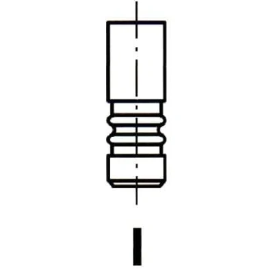 Image of 1760579, CM5G6507CB Inlet Valves FRECCIA R6819/SNT 27,1mm Nitrided Valve stem, stem tip hardened FORD: FOCUS 3, FIESTA 6, Mondeo 5