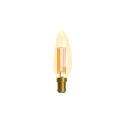 Image of Dimmable LED Vintage Candle 3.3W B15 2200K Bell Lighting