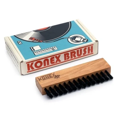 Image of Anti Static Goat Hair Vinyl Audio Records Cleaning Brush