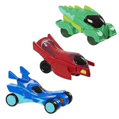Image of JP PJ Masks PJMC3000 Night Time Micros Hero Vehicle 3pk