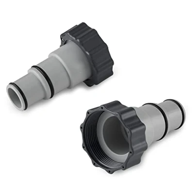 Image of Intex 25077RP Hose Adapter A, Gray, 8 Inch