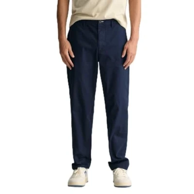 Image of GANT Men&#039;s Regular Tp Chinos Dress Pants , Navy,34W / 32L