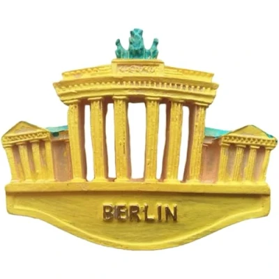 Image of 3D Berlin Germany fridge magnet Home &amp; kitchen decoration magnetic sticker refrigerator tourist souvenir gift collection