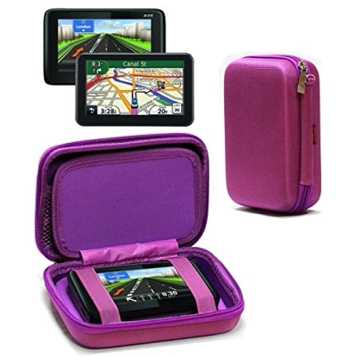 Image of Navitech Purple Premium Travel Hard Carry Case Cover Sleeve Compatible With The Nintendo 3DS XL &amp;