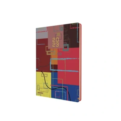 Image of Collins Flourish A5 Week to View 2023 Diary Palette (FL153.44 23) Complete Planner, Agenda and Journal