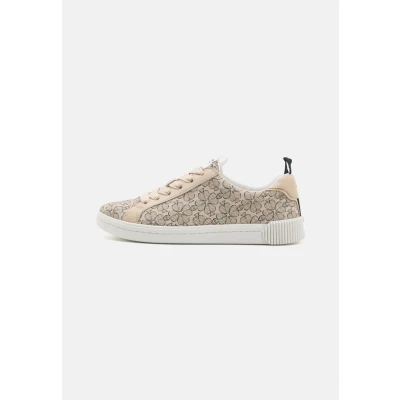 Image of kate spade new york Flower LACE UP Trainers Milk glass/multicoloured, Women&#039;s, Size: 7, glass/multi coloured Leather and textile