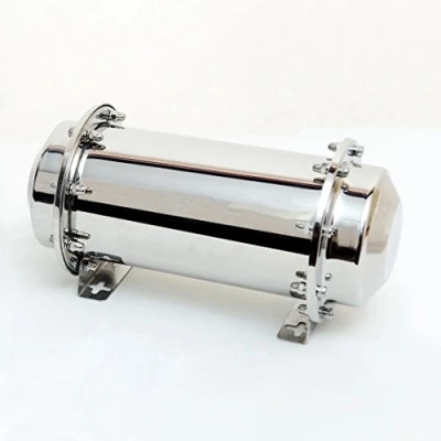 Image of MBLUE 10.2&quot; Stainless Steel Time Capsule Waterproof Lock Container Storage Future Gift