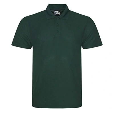 Image of PRORTX Mens Pro Pique Polo Shirt (2XL) (Bottle)
