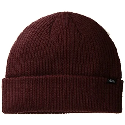 Image of Vans Men&#039;s Core Basics Beanie, Red (Port Royale 4Qu), One Size