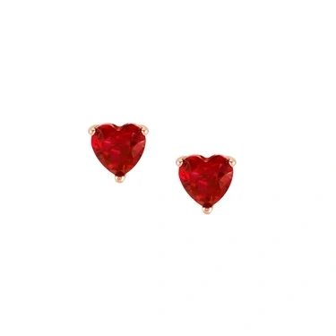 Image of Nomination SweetRock Sparkling Love Rose Gold and CZ Earrings