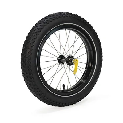 Image of Burley Coho 16+ Wheel Kit, Black, 16 x 3 inch