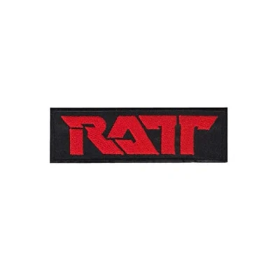 Image of RATT Glam Metal Band Patch Badge Embroidered Iron on Applique Souvenir Accessory