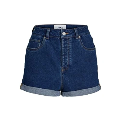 Image of JJXX Women&#039;s Jxhazel Mini Shorts Hw AKM, Medium Blue Denim/Detail:akm2a, L