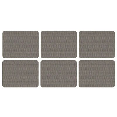 Image of Portmeirion Home &amp; Gifts Set of 6 placemats, Multi Coloured, 30.5 x 23cm