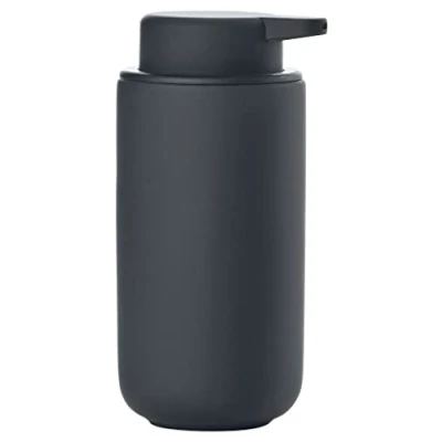 Image of Zone Denmark 331960 Ume Soap Dispenser, Black, 0,45 Liter Dia. 8,3 cm