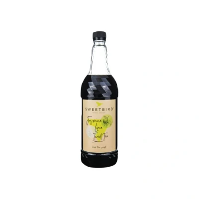 Image of Syrup for Iced tea Sweetbird Jasmine Lime Tea, 1 l