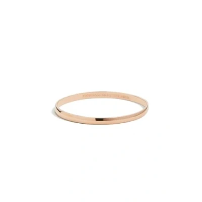 Image of Kate Spade New York stop and smell the roses solid, Rose Gold