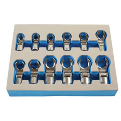 Image of Laser 7165 Flexible Crows Foot Wrench Set 3/8&quot;D 12pc