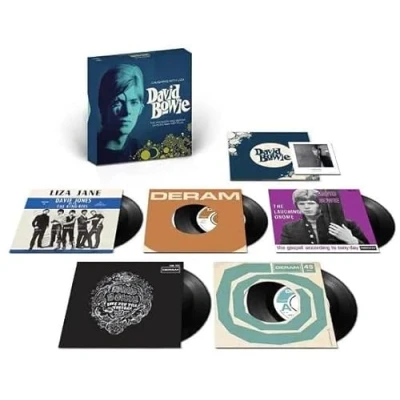 Image of David Bowie Laughing With Liza 5 x 7 Inch box set RSD 2023 Sealed UK 7&quot; 602448700155