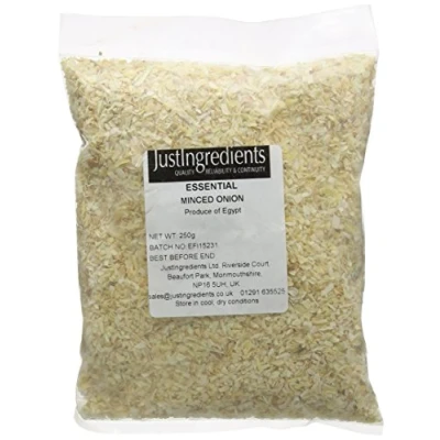 Image of JustIngredients Essentials Minced Onion, 250 g Pack of 5