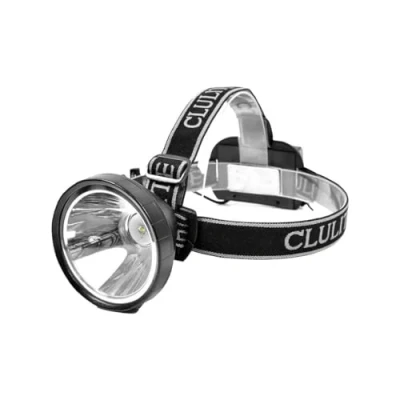 Image of Clulite Super Spot Lite Rechargeable Head Torch, Black, One Size hl13