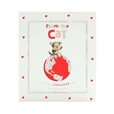 Image of Boofle From The Cat Valentine&#039;s Day Greeting Card Cute Valentines Cards