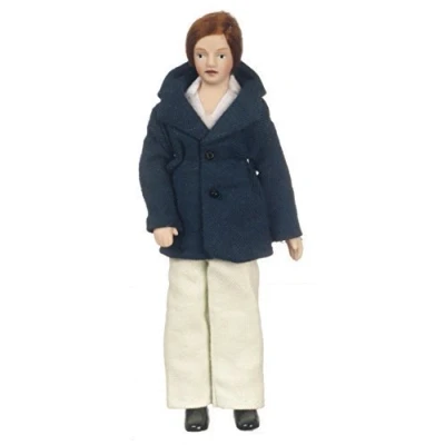 Image of Melody Jane Dolls House Modern Man Dad Father Miniature 1:12 Porcelain People