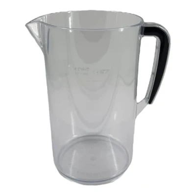 Image of Chabrias Ltd Plastic Jug CE Marked Pitcher UK Made Dishwasher Safe Ideal as a Water jug, Pimms, Punches, Juices &amp; Beer (1, 4Pt/2.2Litre)