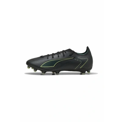 Image of Puma Ultra 6 Match Football boots artificial grass, Men&#039;s, Size: 9, Black fizzy light green terrain shoes