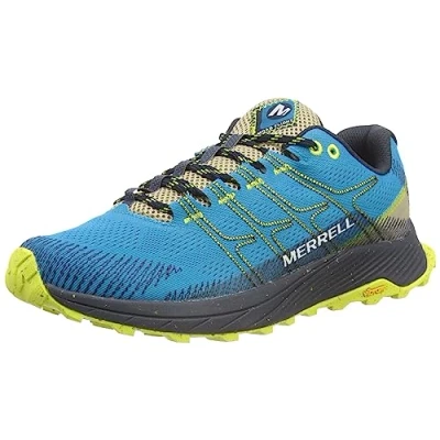 Image of Merrell Men&#039;s Moab Flight Sneaker, Tahoe/Incense, 6.5 UK