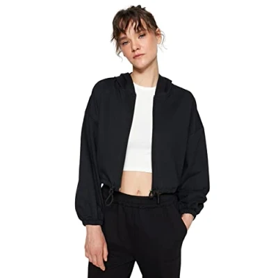 Image of Trendyol Sweatshirt Black Fitted