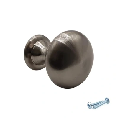 Image of M4TEC Interior Kitchen Cabinet Door Knobs Cupboards Drawers Bedroom Furniture Pull Handles Brushed Nickel. VH4 Series: 29 mm