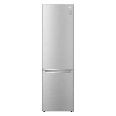 Image of LG NatureFRESH GBB92MBB3P 70/30 Fridge Freezer Metal Sorbet, Silver/Grey