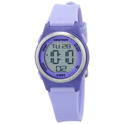 Image of Armitron Sport Women&#039;s Digital Chronograph Resin Strap Watch, 45/7102
